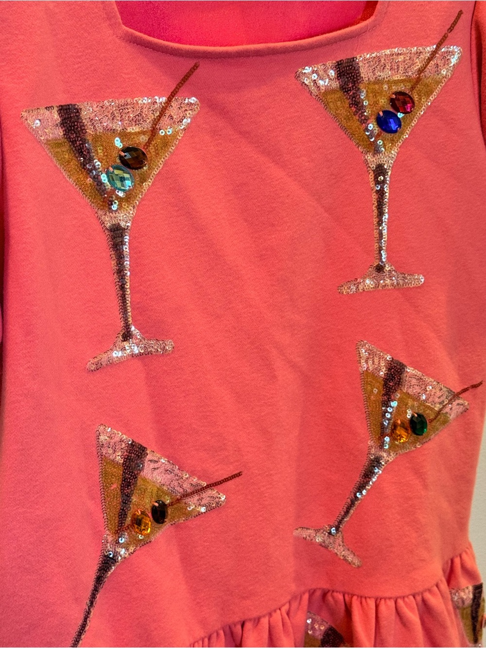 QUEEN OF SPARKLES Dirty Martini Pink Dress - Picture 5 of 9